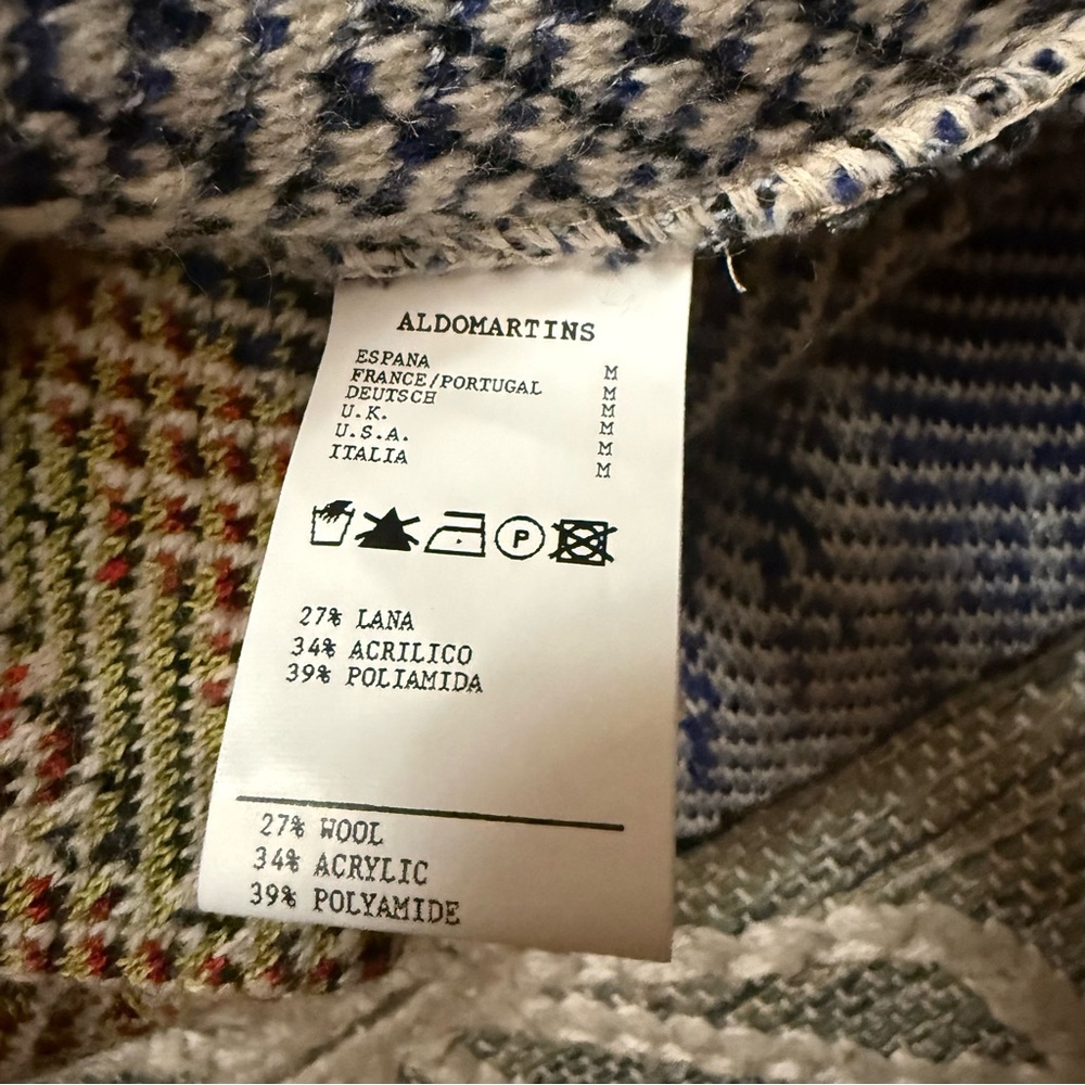 Anthropologie Aldo Martins Ocean Funnel Neck Sweater Coat M ❗️ - Picture 9 of 10
